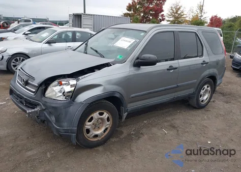 2006 Honda Cr-V Lx из США, поврежденный, VIN SHSRD68546U405117
